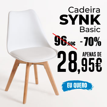 Com esta oferta para sala jantar nao podera resistir: Cadeira Synk Basic